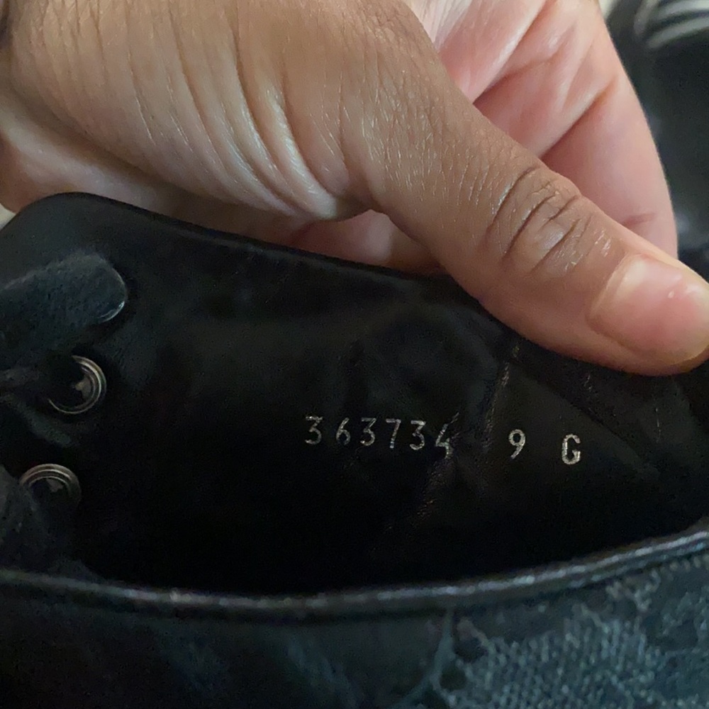Gucci monogram canvas high top sneaker - Picture 3 of 5